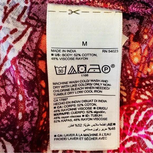 Old Navy | Floral Peasant Blouse – Size M - Picture 13 of 14